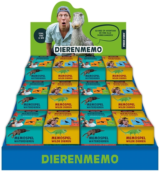 Afbeelding van Display Freek Vonk Dierenmemo - 2 x 6 ex.