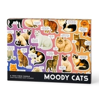 Afbeeldingen van Moody Cats 1000 Piece Puzzle