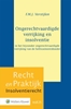 Afbeelding van Ongerechtvaardigde verrijking en insolventie