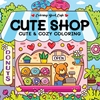 Afbeelding van Cute shop - Coloring Book Cafe