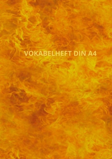 Afbeelding van Vokabelheft DIN A4: 3 Spalten | Perfekt für Schule, Studium & Selbstlernen