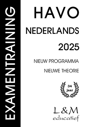 Afbeeldingen van Examentraining Havo Nederlands 2025