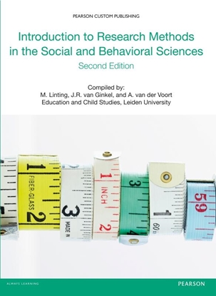 Afbeeldingen van Introduction to Research Methods in the Social and Behavioral Sciences, 2nd custom edition