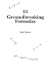 Afbeelding van 13 Groundbreaking Formulas