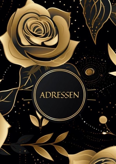 Afbeelding van Adresboek groot / Adresboekje met Alfabet – Telefoonregister / Adressenboek
