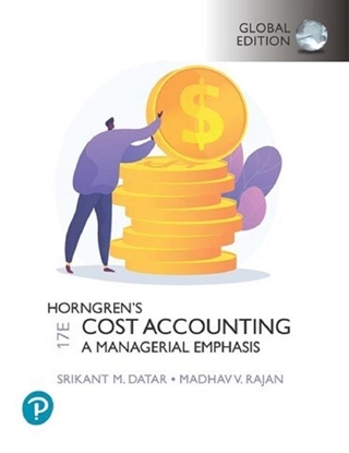 Afbeeldingen van Horngren's Cost Accounting, Global Edition + MyLab Accounting, with Pearson eText