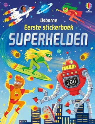 Afbeeldingen van Eerste stickerboek Superhelden