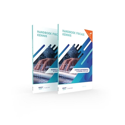 Afbeeldingen van Knowhow Financieel Handboek Fiscale kennis incl. werkboek | editie 2025 | combipakket