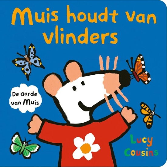 Afbeelding van Muis Muis houdt van vlinders