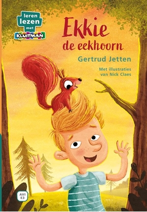 Afbeeldingen van Leren lezen met Kluitman Ekkie de eekhoorn