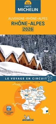 Afbeeldingen van Michelin Wegenkaart 523 Rhone-Alpes 2026