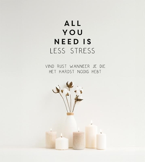 Afbeelding van All you need is less stress