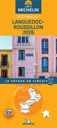 Afbeeldingen van Regionale kaarten Michelin Michelin Wegenkaart 526 Languedoc-Roussillon 2026