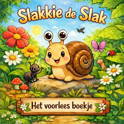 Afbeeldingen van Het voorlees boekje, Slakkie de slak