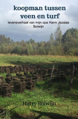 Afbeeldingen van koopman tussen veen en turf