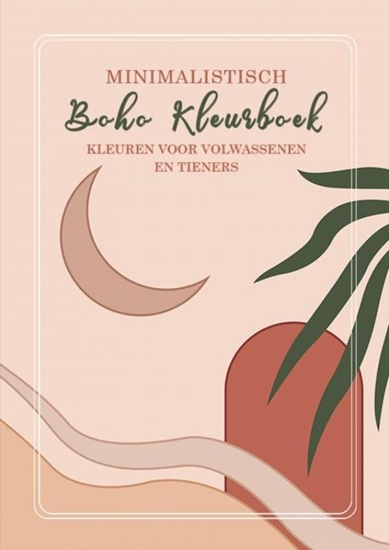Afbeelding van Kleuren voor Volwassenen en Tieners - Minimalistisch Boho Kleurboek