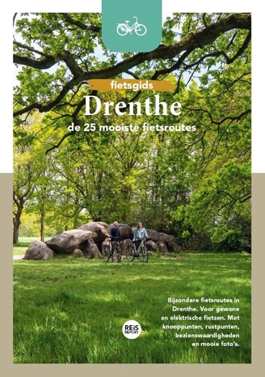 Afbeelding van Fietsgids Drenthe - De 25 mooiste fietsroutes