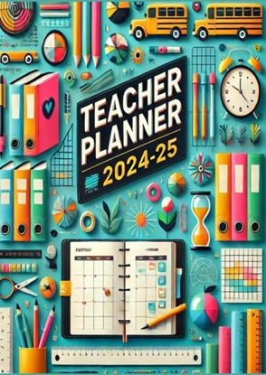 Afbeeldingen van Lehrerplaner 2024-25: Teacher Planner 2024-25