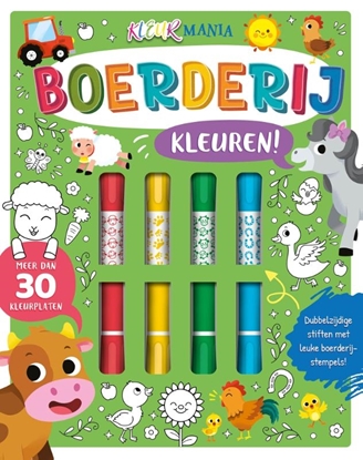 Afbeeldingen van Boerderij kleuren! - Kleurmania