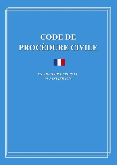 Afbeelding van Code de procédure civile