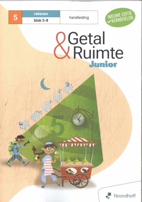 Afbeeldingen van Getal & Ruimte Junior groep 5 blok 5-8 handleiding