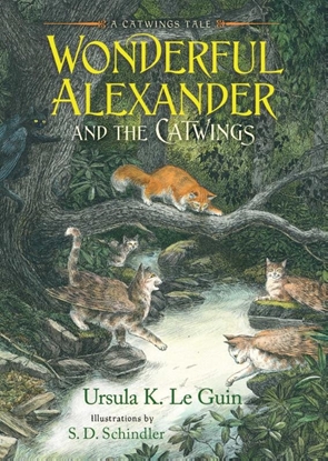 Afbeeldingen van Catwings Wonderful Alexander and the Catwings