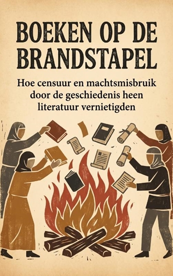 Afbeelding van Boeken op de brandstapel