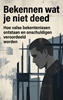 Afbeelding van Bekennen wat je niet deed