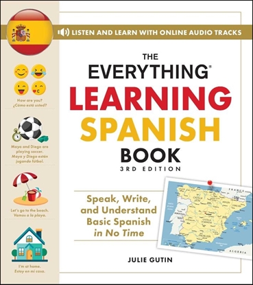 Afbeeldingen van Everything® Series The Everything Learning Spanish Book, 3rd Edition
