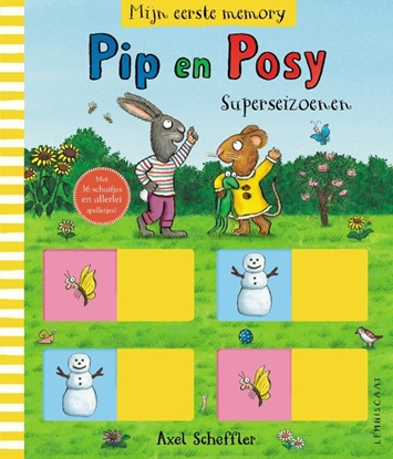 Afbeeldingen van Pip en Posy Mijn eerste memory. Superseizoenen