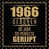 Afbeelding van 1966 Geboren 60 Jaar Tot Perfectie Gerijpt