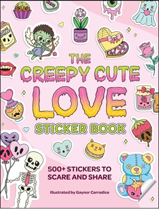 Afbeeldingen van Creepy Cute Gift Series The Creepy Cute Love Sticker Book