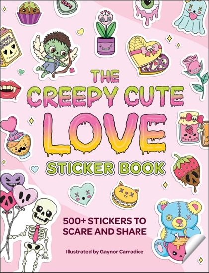 Afbeelding van Creepy Cute Gift Series The Creepy Cute Love Sticker Book