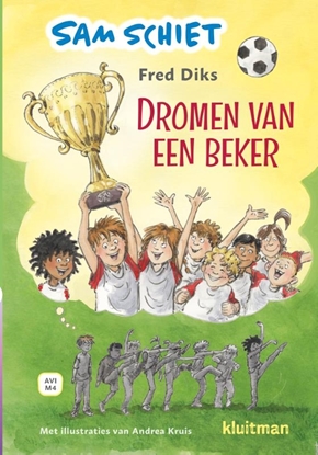 Afbeeldingen van Lekker lezen met Kluitman Sam schiet. Dromen van een beker