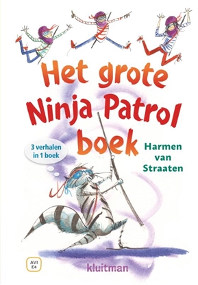 Afbeeldingen van Lekker lezen met Kluitman Het grote Ninja Patrol boek