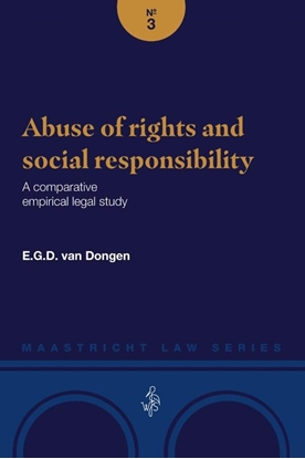 Afbeeldingen van Maastricht Law Series Abuse of rights and social responsibility