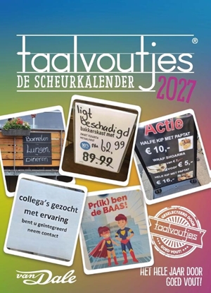 Afbeeldingen van Taalvoutjes - de scheurkalender 2027