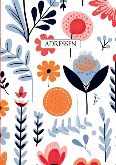 Afbeelding van Adresboek groot / Adresboekje met Alfabet – Telefoonregister / Adressenboek