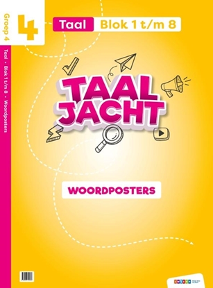 Afbeeldingen van Taaljacht Groep 4 taal woordposters (set)