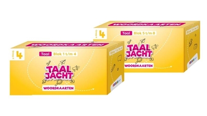 Afbeeldingen van Taaljacht Groep 4 taal woordkaarten (set)
