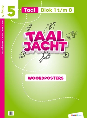 Afbeeldingen van Taaljacht Groep 5 taal woordposters (set)