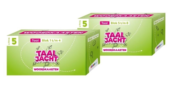 Afbeelding van Taaljacht Groep 5 taal woordkaarten (set)