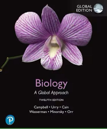 Afbeeldingen van Biology: A Global Approach, 12th Global Edition + Modified Mastering Biology with Pearson eText
