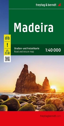 Afbeeldingen van freytag & berndt Auto + Freizeitkarten Madeira Road and Leisure Map