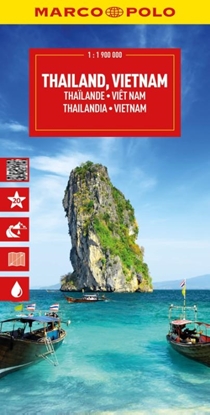 Afbeeldingen van MARCO POLO Thailand, Vietnam, Laos, Cambodia Marco Polo Map