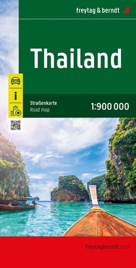 Afbeelding van freytag & berndt Auto + Freizeitkarten Thailand Road Map