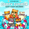 Afbeelding van Comfy summer - Coloring Book Cafe
