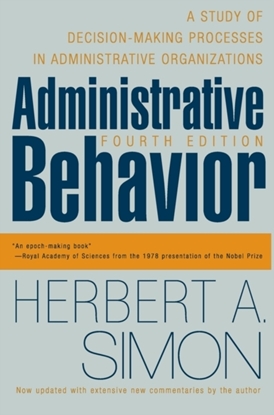 Afbeeldingen van Administrative Behavior, 4th Edition