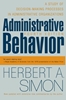 Afbeelding van Administrative Behavior, 4th Edition