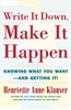Afbeelding van A Guide to Manifesting Write It Down Make It Happen